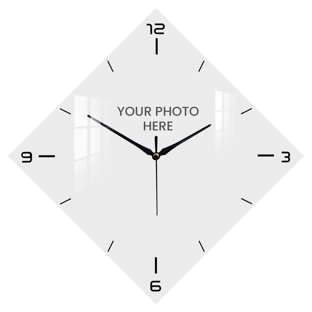 FAQs 4 Large Rhombus Wall Clock