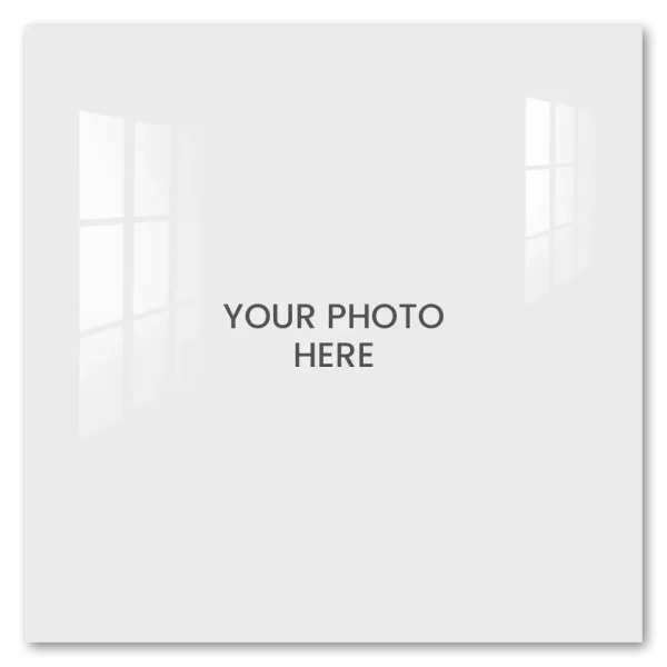 Large Square Custom Acrylic Photo