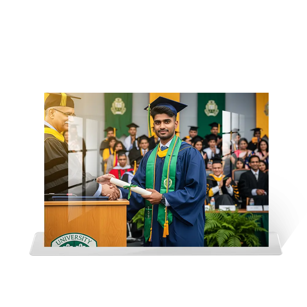 Vertical Landscape Acrylic Fram