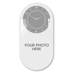 Capsule Focus – Half Photo Acrylic Photo Printed Wall Clock
