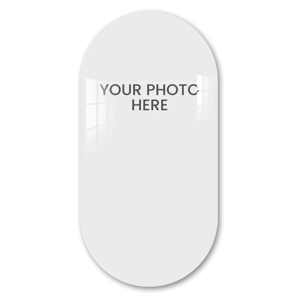 Capsule Shape Acrylic Portrait Wall Frame