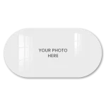Capsule Shape Acrylic Landscape Wall Frame with Stud