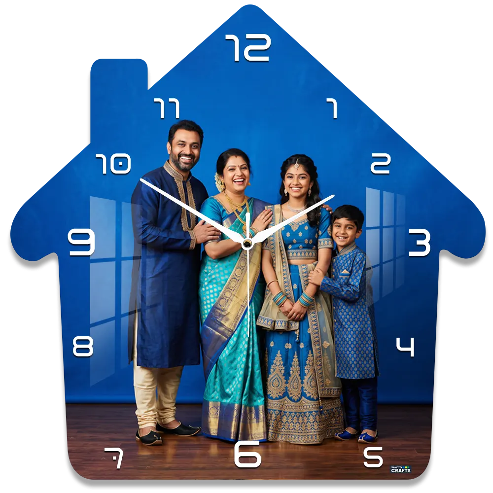 About Us 41 Home Shape Clock swap