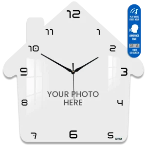 voice clock Home main